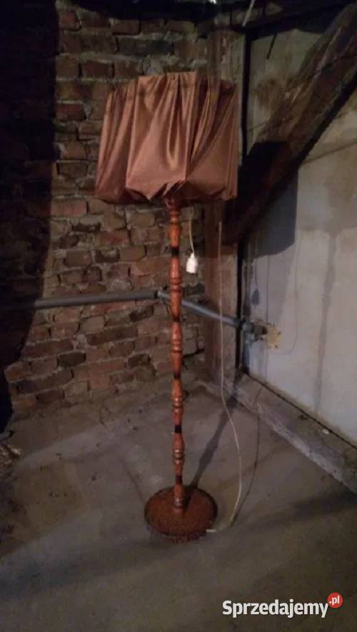 Lampa podłogowa prl vintage śląskie Sosnowiec