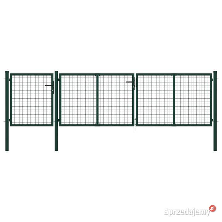 vidaXL Brama ogrodzeniowa stalowa 400 x 100 Warszawa
