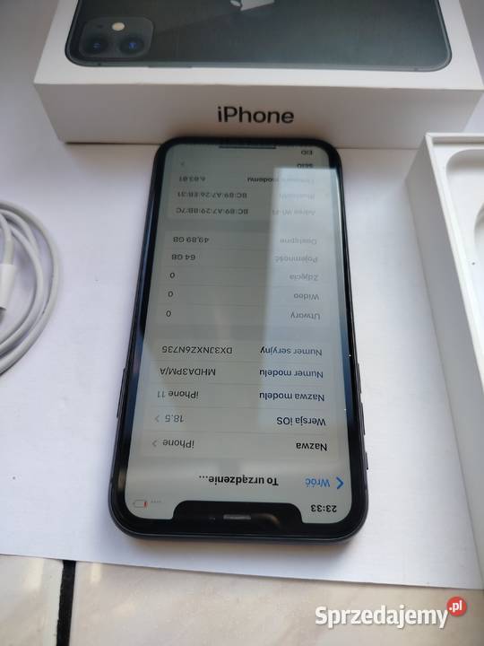 iPhone 11 64GB Black stan lekko używany Łódź