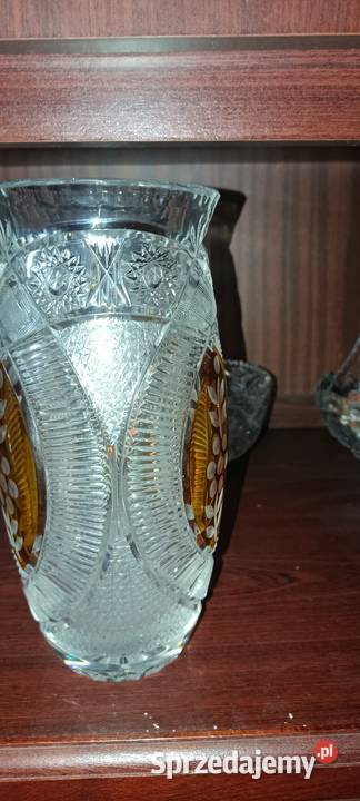 Wazon kryształowy wys 26 fi 12 Wrocław