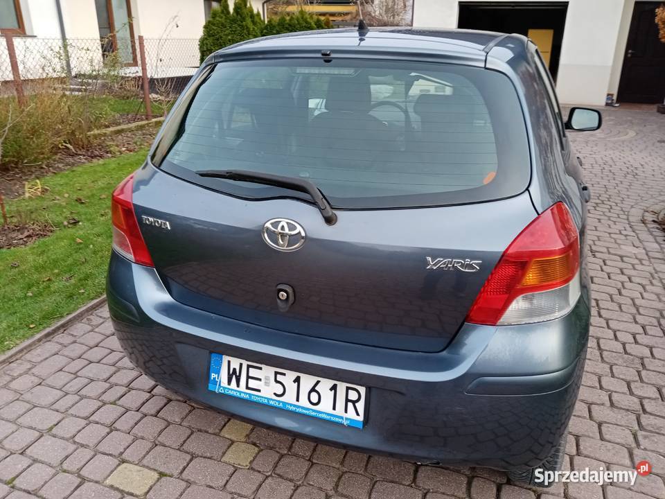 Toyota Yaris Luna Salon Polska 2008 10 pierwszy Reguły