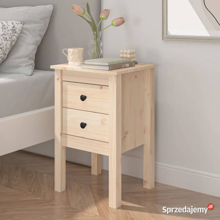 Szafka nocna 40x35x615 lite drewno sosnowe mazowieckie Warszawa sprzedam