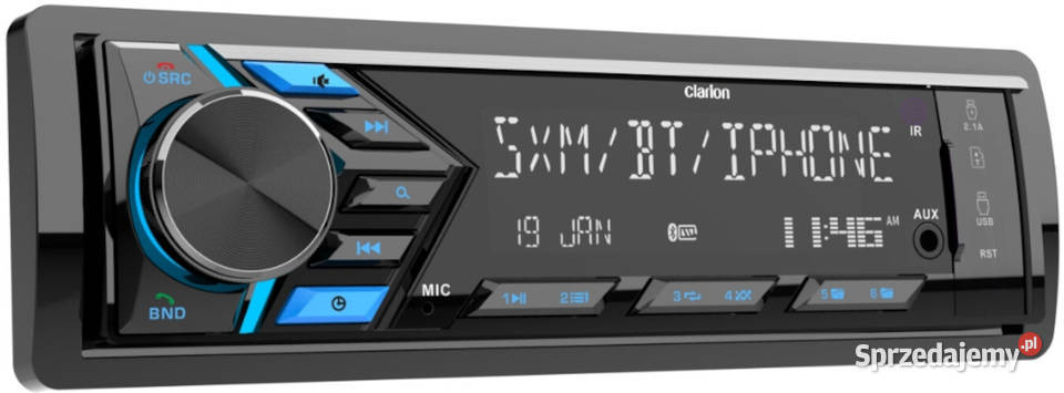 Radio samochodowe CLARION P17 Bluetooth Pilot Radioodtwarzacze Łuszczów Drugi