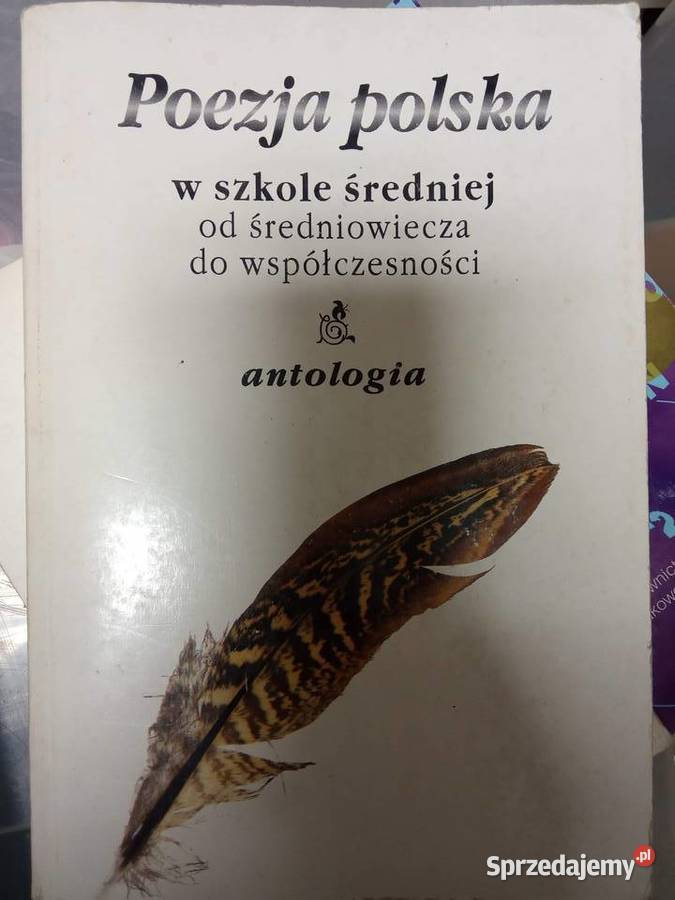 Antologia poezji polskiej antykwariat księgarnia Warszawa
