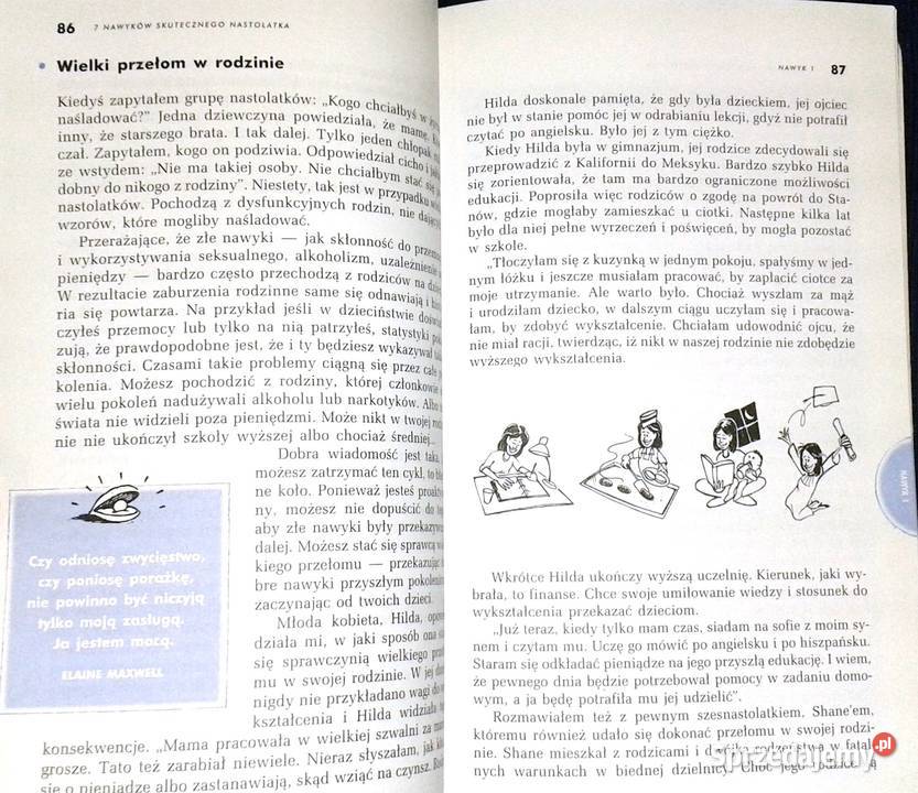 7 nawyków skutecznego nastolatka Sean Covey Chełm sprzedam