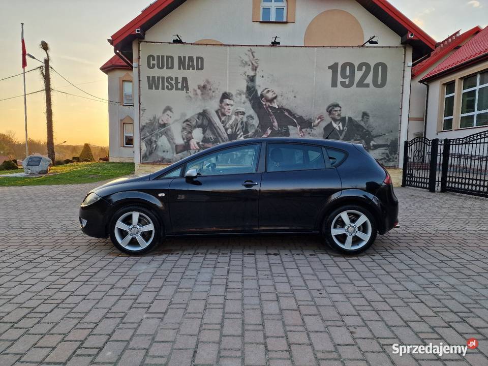 Seat Leon II 1P 19 TDI Niski przebiegAlufelgi 17 małopolskie Ryglice