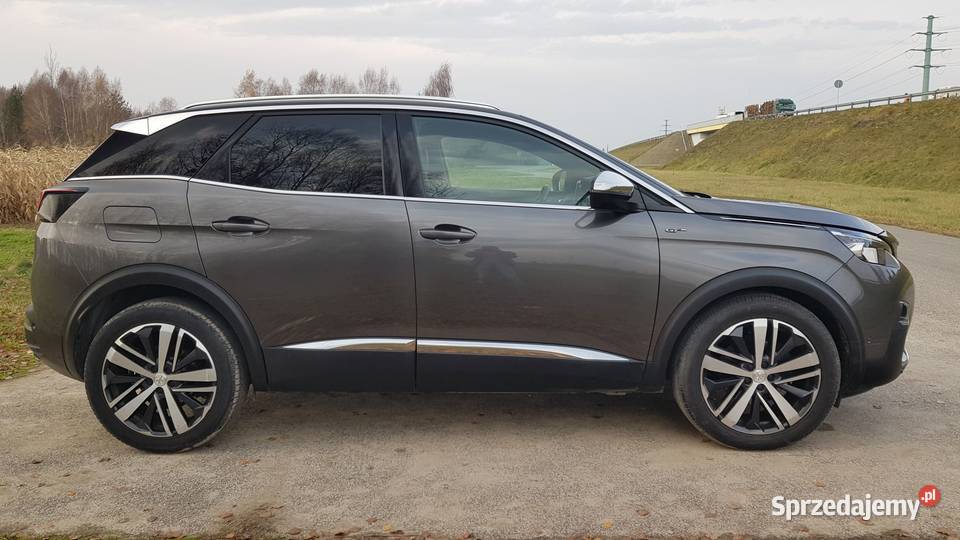 Peugeot 3008 wersja GT 20 HDI 180 2018r Wzorowo łódzkie Sieradz