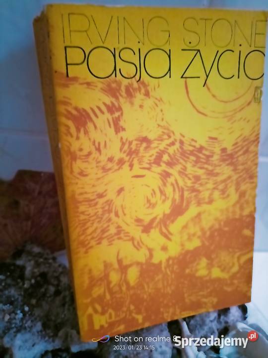 Pasja życia Stronę książki biografia Van Gogh miękka Warszawa