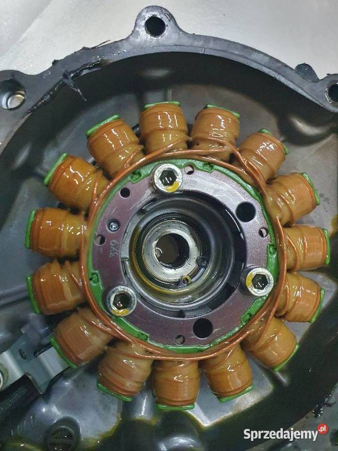 Suzuki GSXR 1000 K9 l6 alternator stator wielkopolskie Grońsko