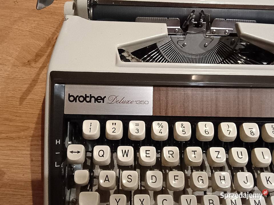 SPRZEDAM MASZYNA DO PISANIA BROTHER DELUXE 1350 Międzychód