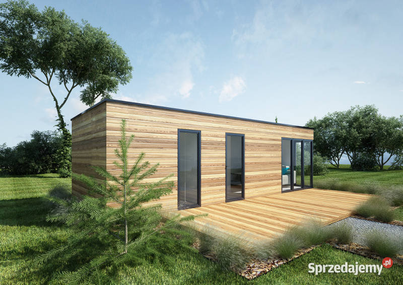 Domek letniskowy drewniany nowoczesny 35m2 na Poznań