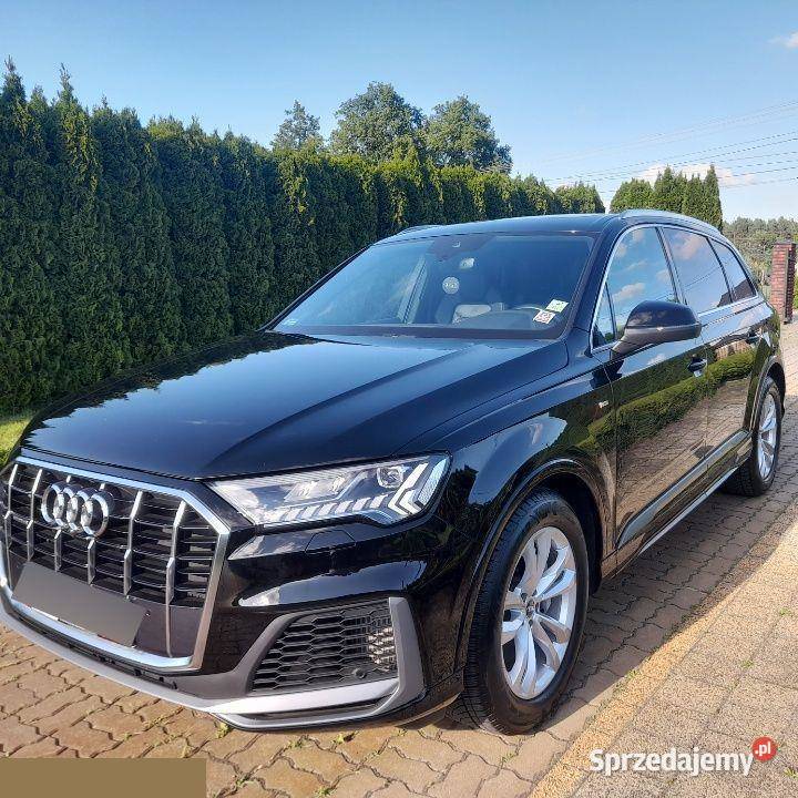 Audi Q7 55 30 TFSI mHEV Quattro S Line Tiptr 340 Rok produkcji 2021 Q7 mazowieckie Mińsk Mazowiecki