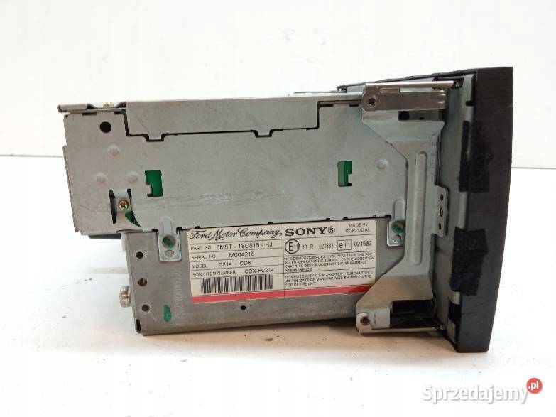 RADIO 3M5F18C821BE Ford C I 20032010