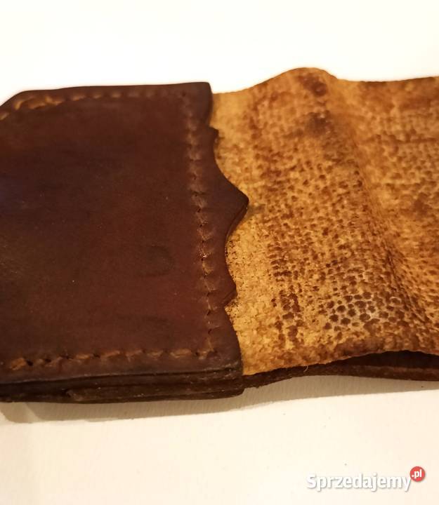 Stary pas do ostrzenia brzytew ze skóry FOKI Łódź