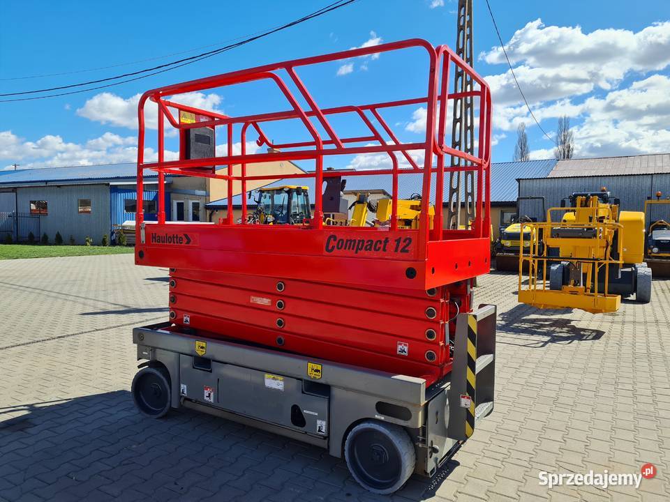 Podnośnik nożycowy elektryczny Haulotte Compact Rok produkcji 2012