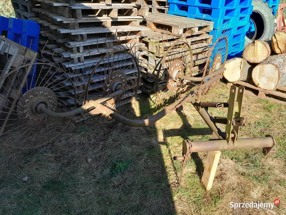 Zgrabiarka przetrząsarka słoneczko Szarbsko sprzedam