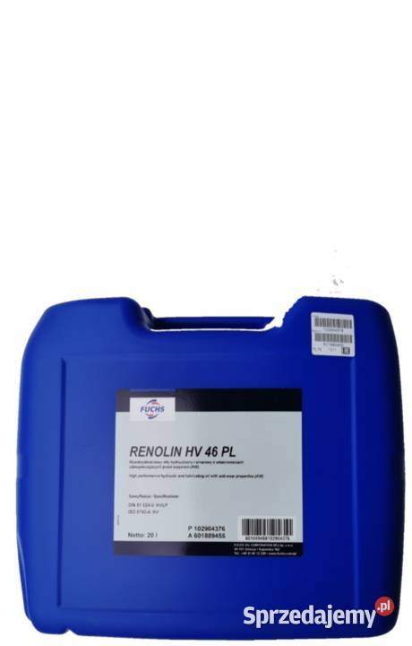 Nowy Olej Hydrauliczny Fuchs HVLP 46