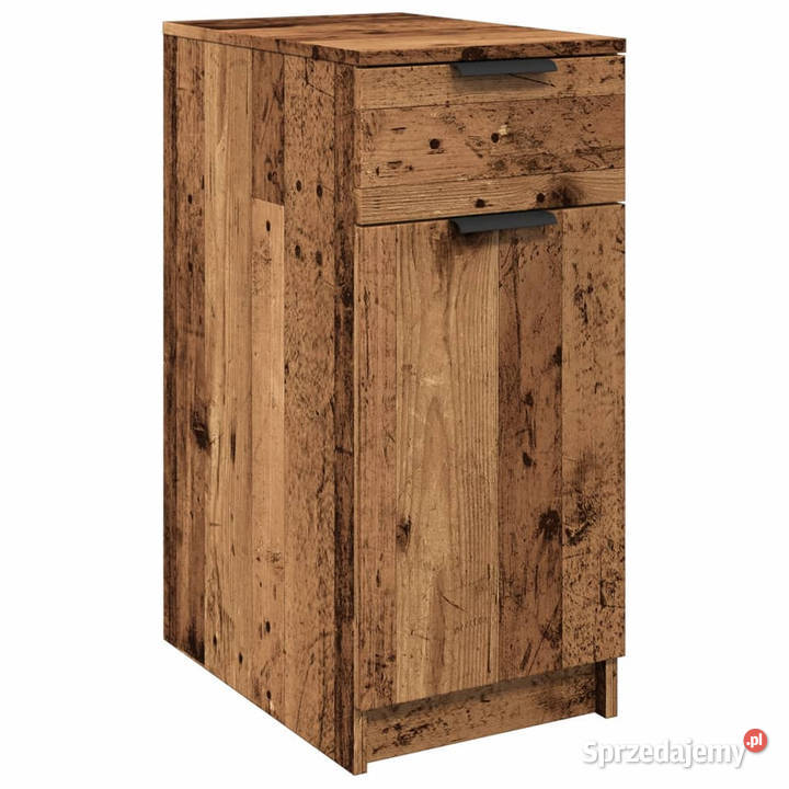 Szafka biurkowa stare drewno 33x50x75 WM856997 Pozostałe mazowieckie