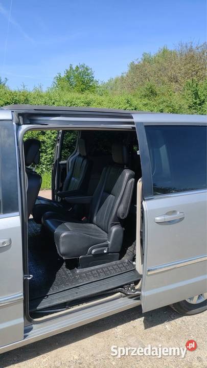 Bezwypadkowy Chrysler town country 2016 elektryczne szyby dolnośląskie Wrocław