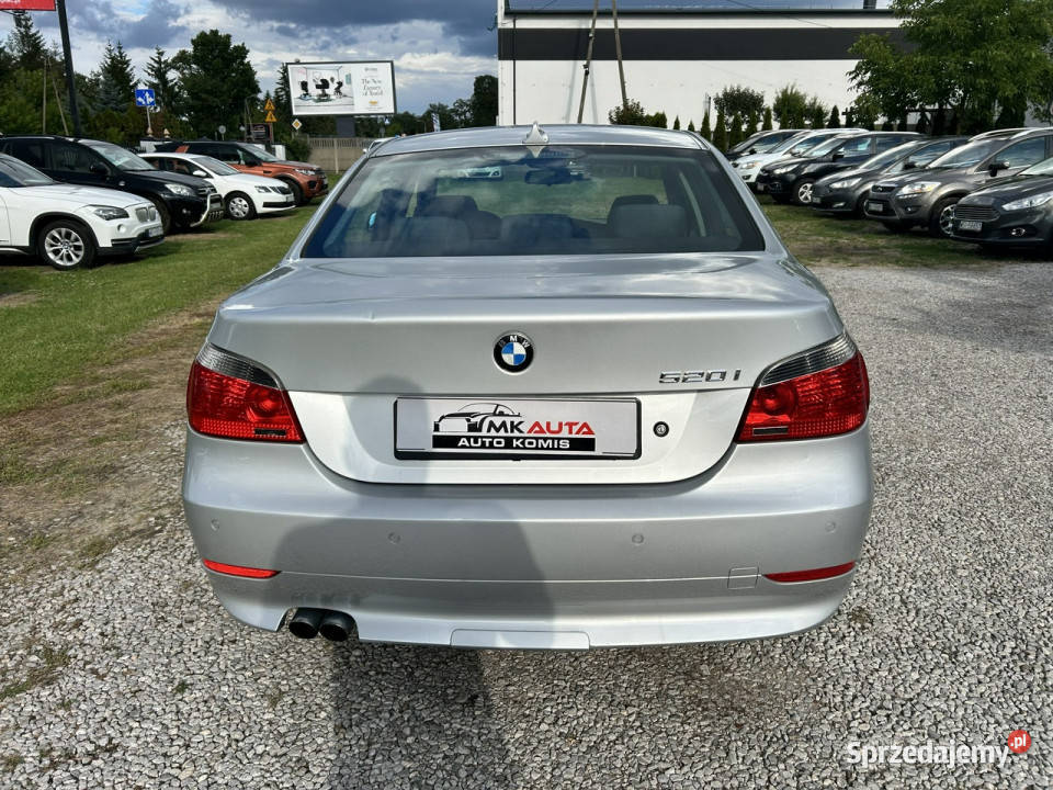 BMW 520 Super stan zarejestrowany w Polsce E60 benzyna mazowieckie Nowe Iganie