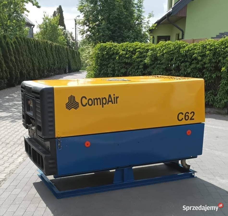 Sprężarka śrubowa Compair C62 62 m3min kompresor Kraków