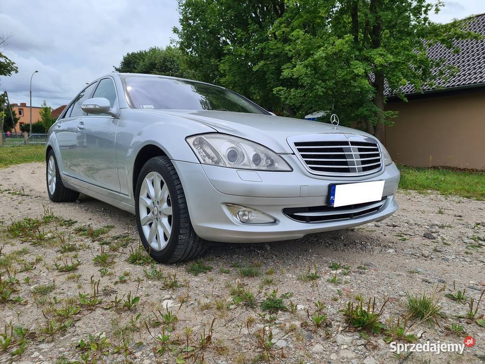 Mercedes S420 CDi Automat 320 srebrny Olsztyn