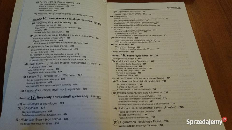 Historia myśli socjologicznej Jerzy Szacki 2007 miękka Książki naukowe i popularnonaukowe Książki i Podręczniki pomorskie
