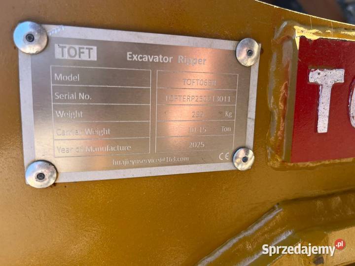 Zrywak pazur ząb kieł CAT 315 do kamieni korzeni Maków Podhalański