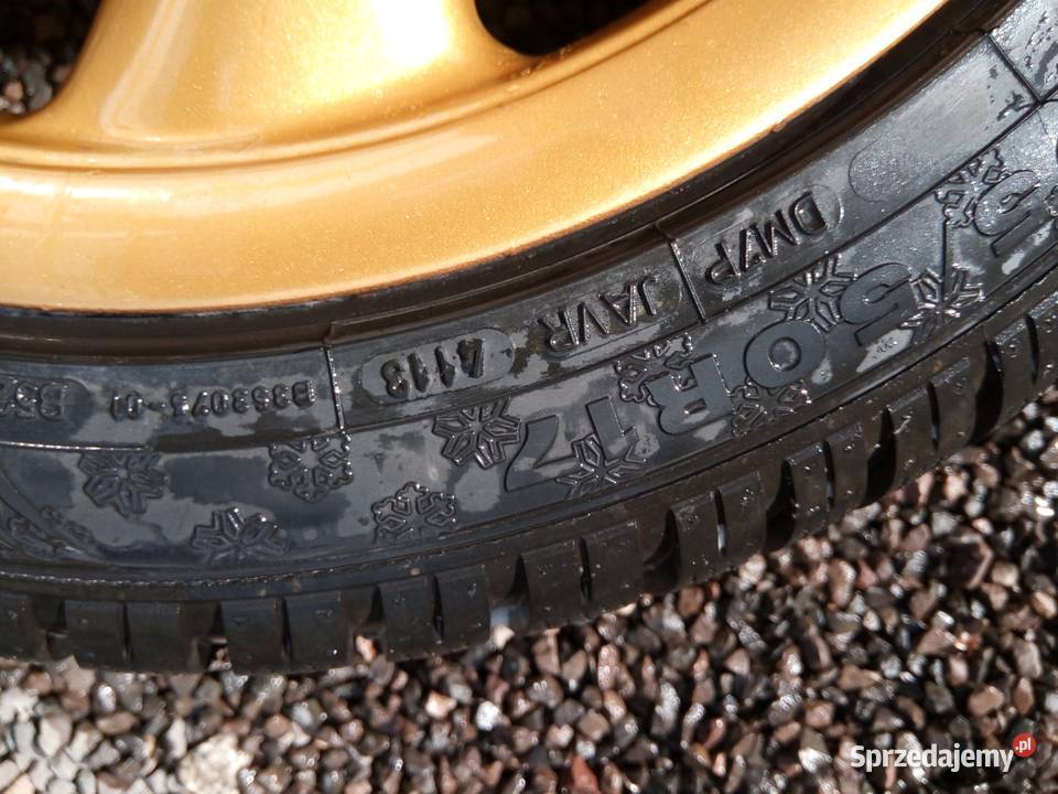 złote felgi 17 5x100 porshe subaru audi vw seat Wałbrzych