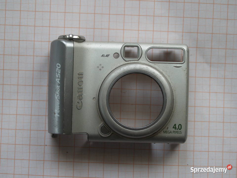 Obudowa przednia aparat cyfrowy canon power shot Gapinin