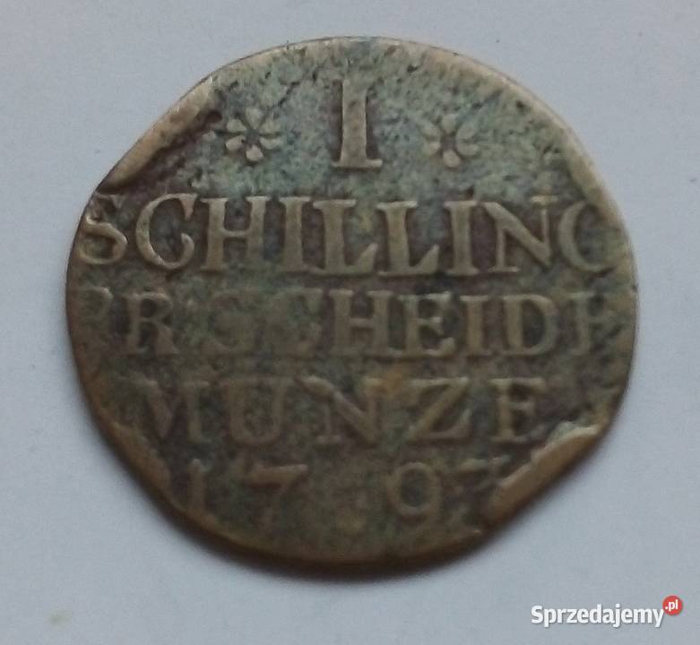 1 SCHILLING MUNZ1797 r Legionowo
