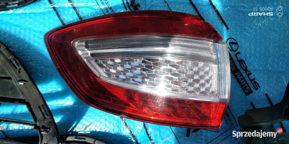 Ford mondeo MK4 FL lampa przednia prawadodatki lampy przednie Łódź