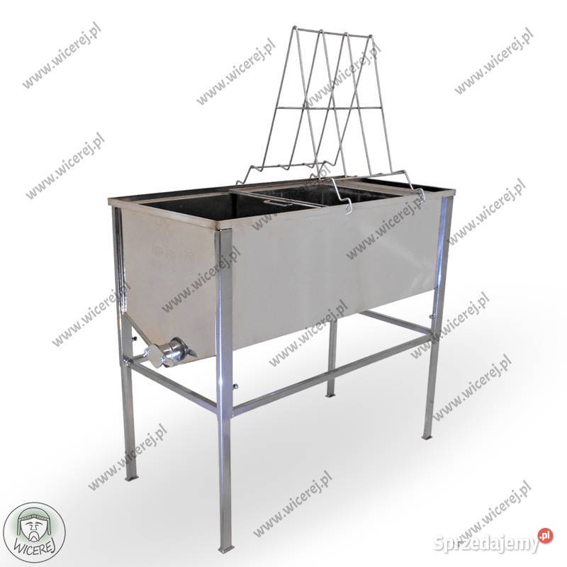 Stół do odsklepiania 1m Dadant z KOSZEM Pszczelarstwo Jaśliska