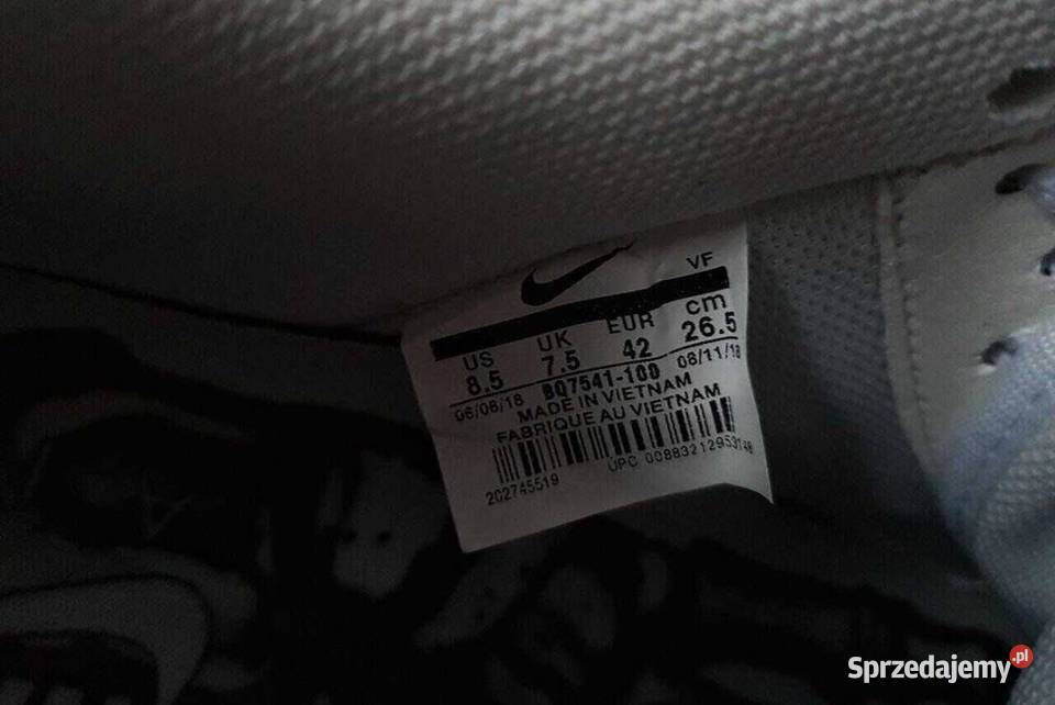 Nike Air Force 1 Low White Skeleton Nike dolnośląskie Wrocław