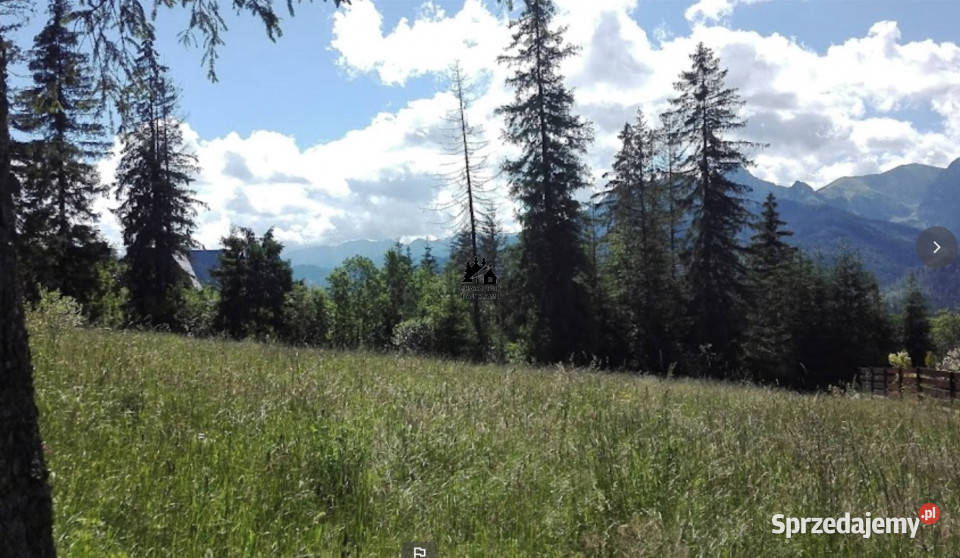 sprzedaży gruntu 678m2 Kościelisko małopolskie