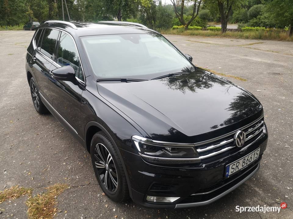 Vw Tiguan Allspace Higline 20TSI 4Motion DSG kamera cofania Rybnik