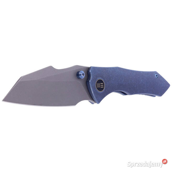 Nóż składany WE Knife HighFin Blue Titanium Gray Warszawa sprzedam