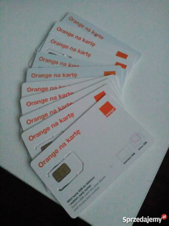 zarejestrowana karta sim UWAGA OSTATNIE 10 SZTUK Bielsko-Biała