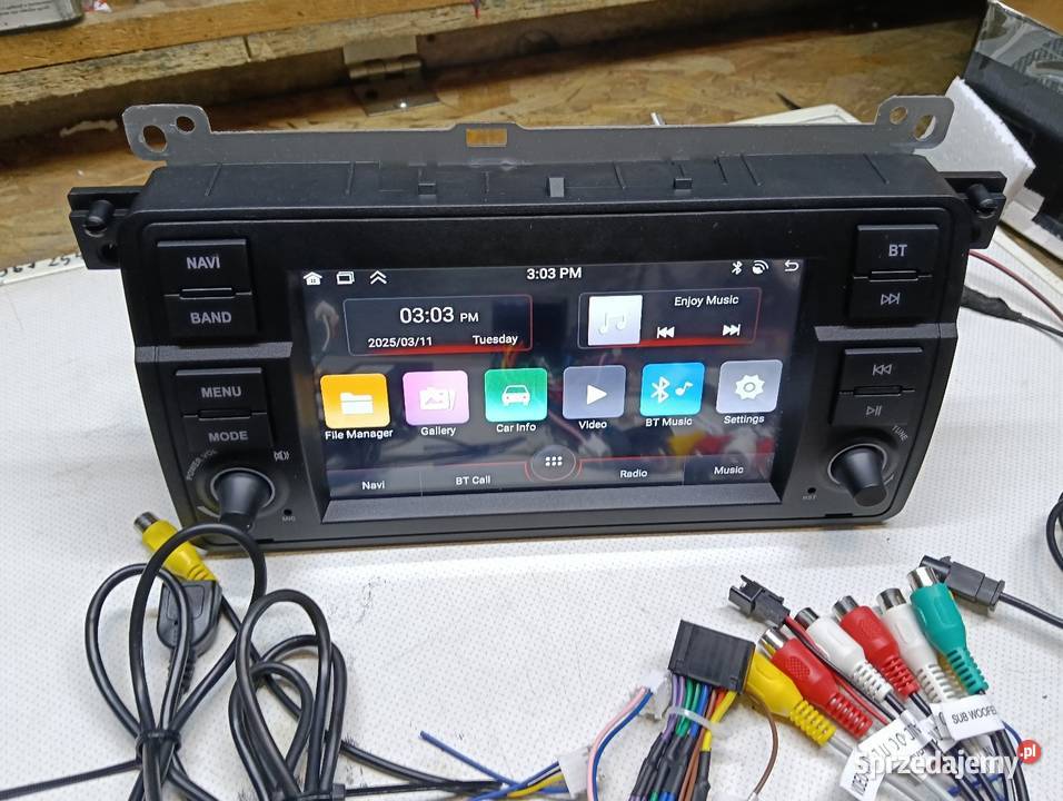 Dedykowane Radio android nawigacja GPS do BMW Drążdżewo Nowe