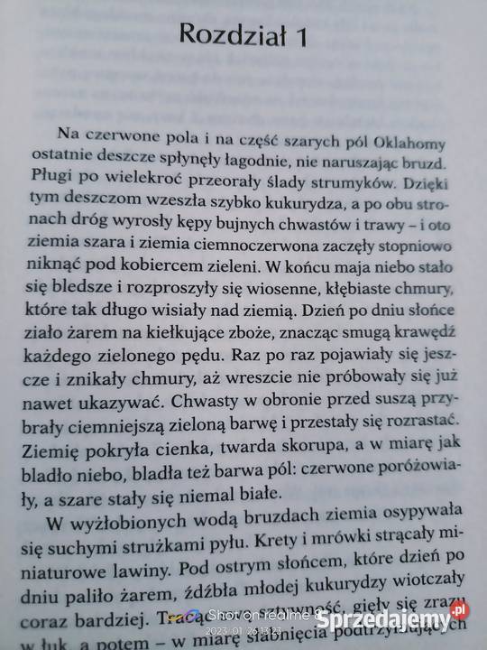 Grona gniewu książki Warszawa księgarnia Praga sprzedam