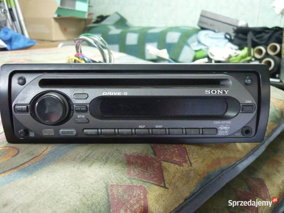 Radioodtwarzacz SONY CDX GT100 sprawne w 100 Łódź