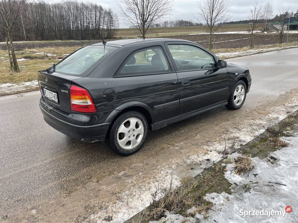 Opel Astra II 17 Diesel 2001 Klima Alu Zadbana Rok produkcji 2001 Astra podlaskie Rutki-Kossaki