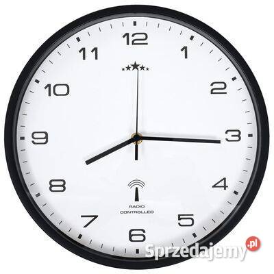vidaXL Sterowany radiowo zegar kwarcowy 31 Warszawa sprzedam