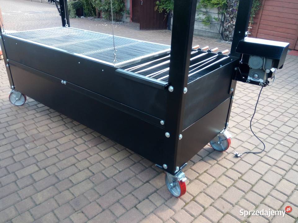 Gastronomiczny grill cateringowy gazowy węglowy Damasławek