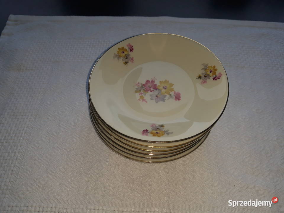 piękne talerzyki na powidła spodeczki cudeńka inny kolor sprzedam