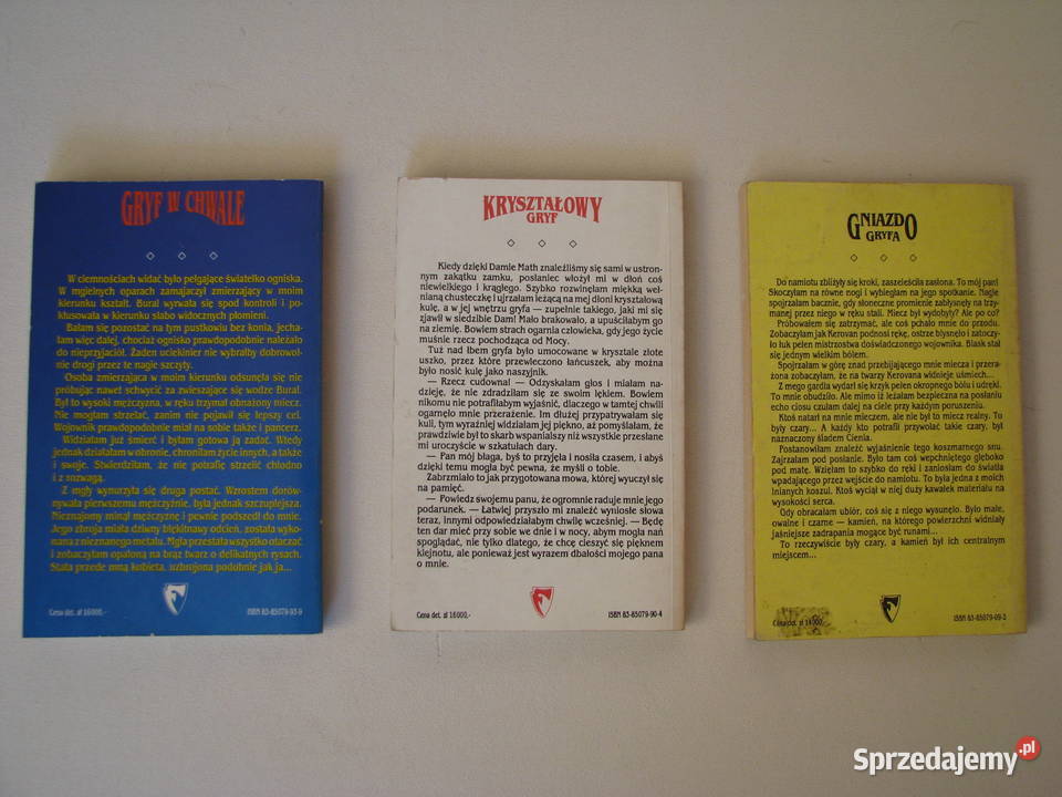 Andre Norton Kryształowy Gryf Gryf w chwale miękka Brzegi