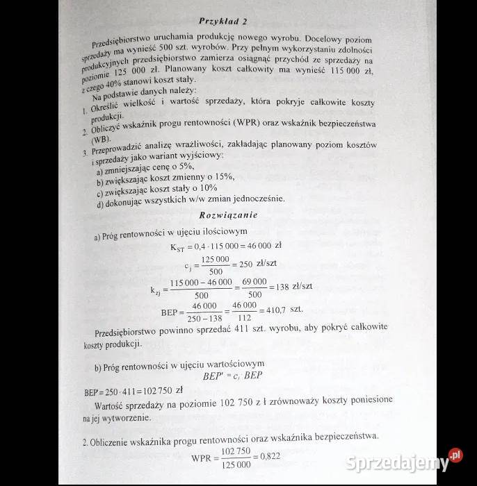 Przedsiębiorstwo w gospodarce rynkowej Wiesław Książki i Podręczniki lubelskie Chełm