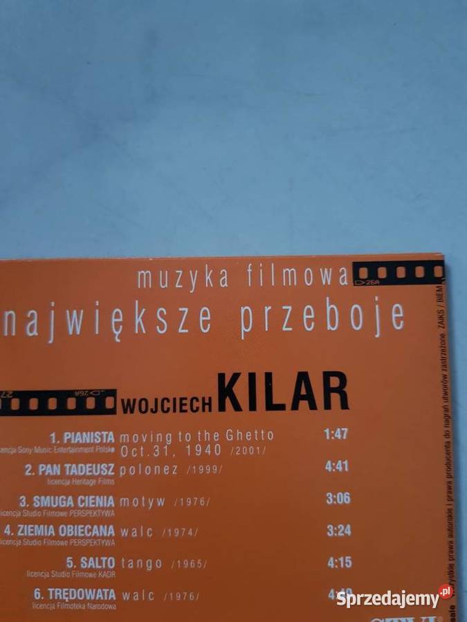 wojciech kilar największe przeboje muzyka CD Kielce