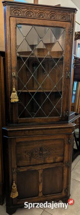 Dębowa narożna witryna ludwikowskasklep Dąbrowa Dąbrowa Górnicza
