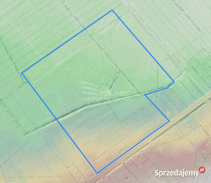 Duża działka 547 ha Brody Duże asfalt
